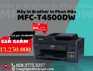 Máy in phun Brother MFC-T4500DW