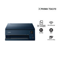 Máy in phun đa năng màu Canon TS6370 (in-scan-copy, in ảnh, wifi, 2 mặt) Hàng chính hãng