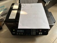 Máy in phun Epson L555 cũ (in màu a4 + mạng +Wifi, Scan, Copy, Fax, máy đẹp, giá rẻ)