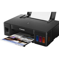 Máy in phun màu Canon Pixma G1010 tặng kèm 4 chai mực in Hàn Quốc(Hoặc 1 tập giấy in ảnh)