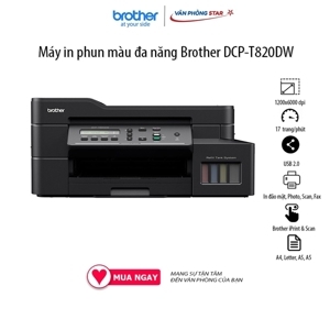 Máy in phun màu đa năng Brother DCP-T820DW