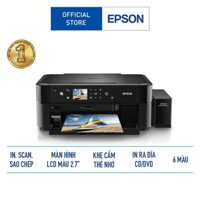 Máy in phun màu Epson L850 (A4/A5/ In/ Copy/ Scan/ USB) đa chức năng - Chính hãng