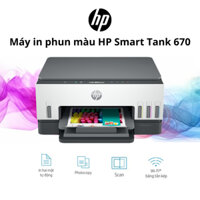 Máy in phun màu HP Smart Tank 670 All-in-One (6UU48A) - In 2 mặt tự động, photocopy, scan, kết nối WiFi