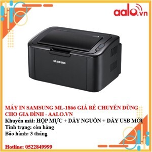 Máy in laser đen trắng Samsung ML1866 (ML-1866) - A4
