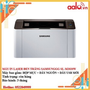 Máy in laser đen trắng Samsung SL-M2020W - A4