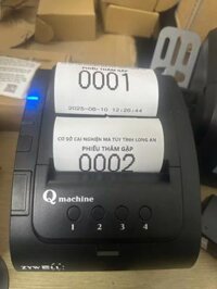 Máy in số thứ tự xếp hàng cho cơ sở cai nghiện zy307q