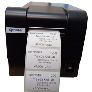 Máy in tem nhãn mã vạch XPrinter XP-235B