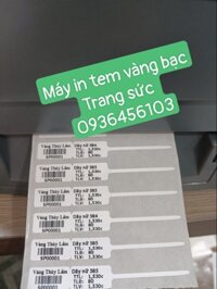 Máy in tem vàng bạc trang sức Godex G500