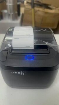 Máy in tem Zywell ZY310 in phần mềm AIBAT trên điện thoại – Kết nối USB + LAN