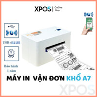 Máy in vận đơn AIYIN BY-368BT (A70pro) USB+BLUETOOTH khổ in A7, in từ máy tính, điện thoại