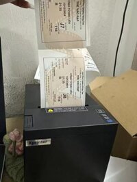 Máy In Vé Xem Phim Xprinter XP-Q807K – In Nhiệt K80 – Kết Nối USB + LAN – Cắt Giấy Tự Động