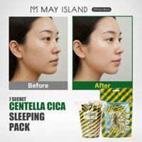 [MAY ISLAND] 7 Secret Centella CICA Sleeping Pack Kem | MAYISLAND Hàn Quốc Kem dưỡng ẩm ban đêm