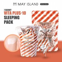 [MAY ISLAND] 7 Secret Vita Plus-10 Sleeping Pack Kem | MAYISLAND Hàn Quốc Kem dưỡng ẩm ban đêm