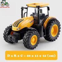 Máy kéo 210 HP_Bánh nhỏ – Chạy trớn; có đèn pha, nổ máy; xe máy cày đồ chơi; xe nông trại; MK15BN