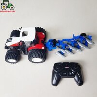 Máy kéo 210 HP_Bánh rộng + Cày trụ - Điều khiển từ xa (RC); xe máy cày đồ chơi, xe nông trại, MK16BRCT