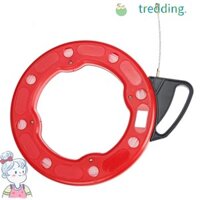 Máy kéo cuộn băng cá TREDDING491, có thể tháo rời 10 / 15 / 20 / 25 / 30M 4MM Conduit Ducting Threader, Công cụ dây kéo sợi thủy tinh bền bỉ Dụng cụ kéo cáp Nylon