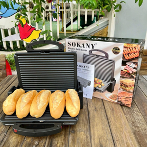 Máy kẹp bánh mỳ Sokany KJ-208