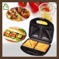 Máy Kẹp Nướng Bánh Mì NIKAI, Ép Bánh Sandwich, Rán Trứng, Làm Đồ Ăn Sáng, Nướng Thịt 2 Mặt Đa Năng