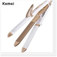 Máy kẹp uốn - duỗi tóc Kemei KM-1213  - MÁY TẠO KIỂU TÓC ĐA NĂNG 3IN1