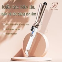 Máy kẹp uốn tóc Mudong tạo kiểu gợn sóng nhiệt độ điều chỉnh được kích thước 32-38mm tùy chọn