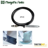 Máy khắc dấu khí nén AP-03 Niigata