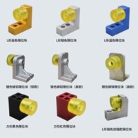 Máy khắc Giới hạn Khối cọc Khối đúc Nhôm giới hạn cọc Khối chống va chạm Chống va chạm Gỗ giới hạn cứng