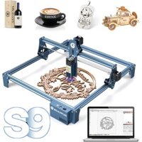 Máy khắc laser mini 410*420mm，máy khắc laser kim loại SCULPFUN S9 90W -Lấy nét laser siêu mịn 0.06mm