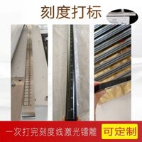 Máy khắc laser Wuxi thước đo thước kẻ bảng đánh dấu xử lý khắc laser quay