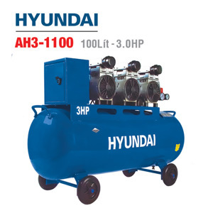 Máy khí nén không dầu Hyundai AH3-1100