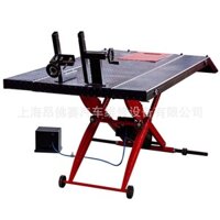 Máy khí nén nâng gắn máy Mô tô bãi biển Nền tảng sửa chữa xe kéo Scissor Lifter