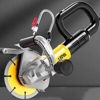 Máy khía chip đơn không chổi than Rhea lắp đặt điện nước cắt tường vành đai không bụi máy cắt nước bê tông máy khía đá máy cắt nhôm xingfa Máy cắt kim loại