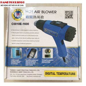 Máy khò điện có hiện nhiệt độ C-Mart C0018E-1600