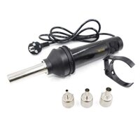 Máy khò nhiệt cầm tay, súng khò linh kiện LK 8032 tặng kèm mỡ hàn paste 150g