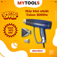 Máy khò nhiệt Talon 2000w, khò hơi nóng cầm tay mini, bọc màng co giỏ quà tết, dán decal ô tô xe máy