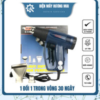 Máy khò nhiệt Talon 2000w, khò hơi nóng cầm tay mini, bọc màng co giỏ quà tết, dán decal ô tô xe máy