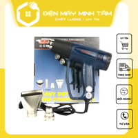 Máy khò nhiệt Talon 2000w, khò hơi nóng cầm tay mini, bọc màng co giỏ quà tết, dán decal ô tô xe máy