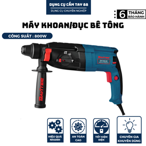 Máy khoan 3 chức năng Davitec DV4028