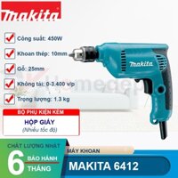 Máy khoan 450W 10mm  Makita 6412