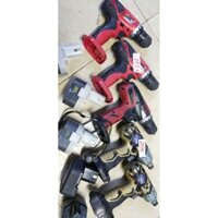 Máy khoan, bắn vít pin bãi chắc bền khỏe, chưa bao gồm pin sạc. Aem mua về dọn và lên pin để sd nha