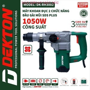 Máy khoan bê tông 2 chức năng Dekton DK-3002