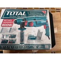 MÁY KHOAN BÊ TÔNG 3 CHỨC NĂNG TOTAL 800W ( 2021 ) TH308268 ( Phụ kiện có thể thay thế với model của BOSCH )