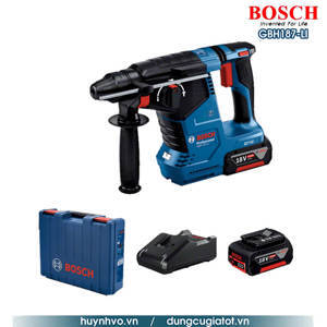 Máy khoan bê tông dùng pin 18V Bosch GBH 187-LI