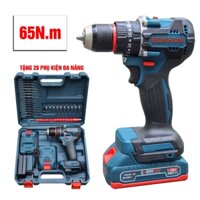 Máy Khoan  Boshun 10mm Bs-ID1065BL Động Cơ KHÔNG CHỔI THAN -Tặng Kèm Bộ Phụ Kiện 28 Chi Tiết