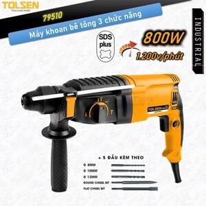 Máy khoan búa 800W Tolsen 79510