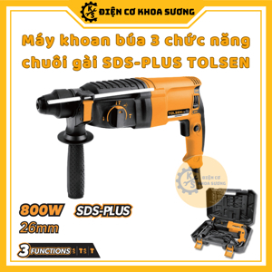 Máy khoan búa 800W Tolsen 79510