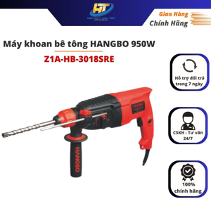 Máy khoan búa 950W Hangbo HB-3018SRE