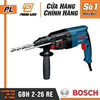 Máy Khoan Búa Bosch GBH 2-26 RE (26MM-800W) - Chuyên Khoan Bê Tông - Hàng Chính Hãng