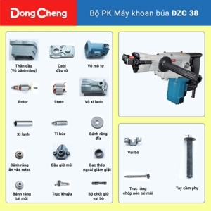 Máy khoan búa Dongcheng DZC38