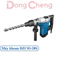 Máy Khoan Búa Dongcheng DZC03-38S Công Suất 1100W - Khả Năng Khoan Bê tông 38mm