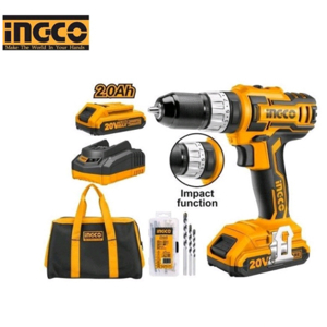 Máy khoan búa dùng pin Ingco CIDLI200215